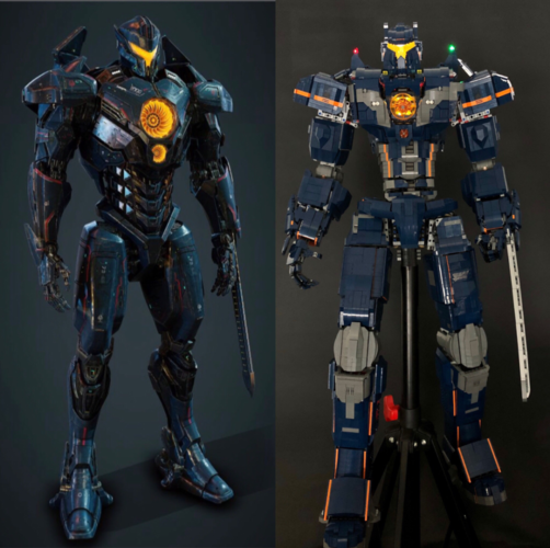 用乐高还原"环太平洋"中的机甲【积木看世界】