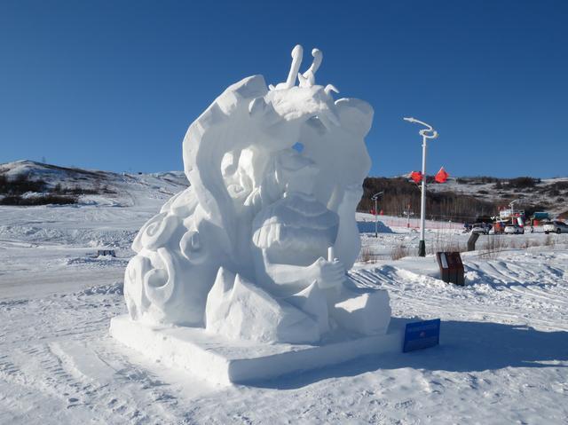 牙克石第四届雪雕园参赛作品2020年