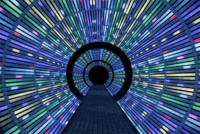 【灯光造型】5款穿越感十足的时光隧道灯光造型