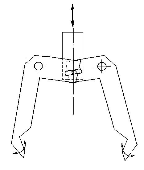 卡通机械手简笔画