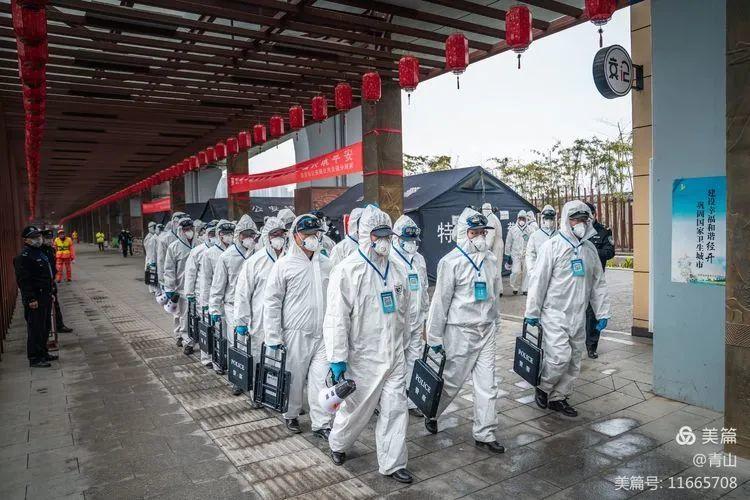 一个摄影师眼里西安公安抗击疫情的点点滴滴