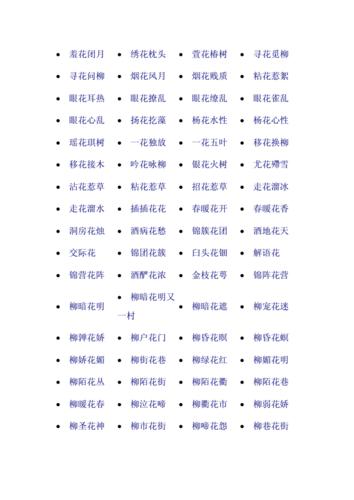 花的成语.doc
