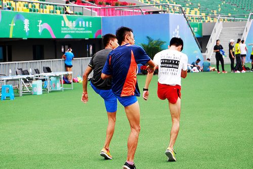 图看全国学生运动会大学组报到现场