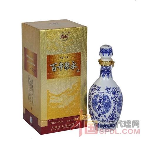 大直沽百年聚永42度浓香型白酒500ml