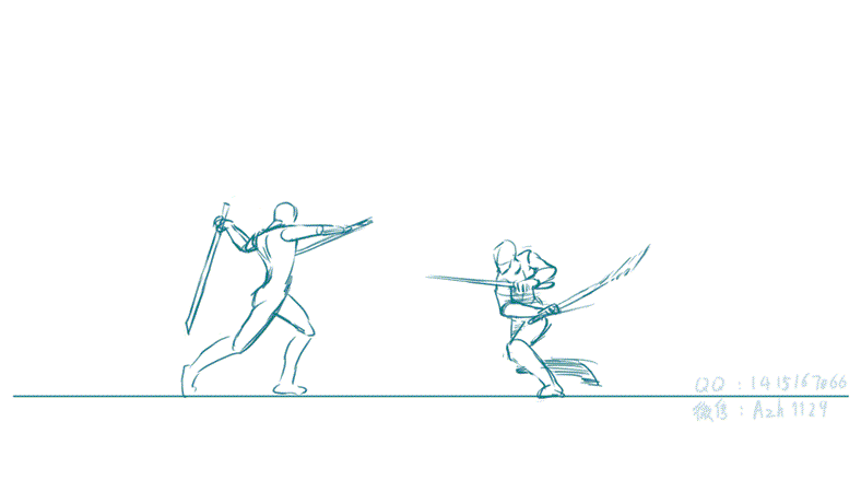 双刀招数设计 gif