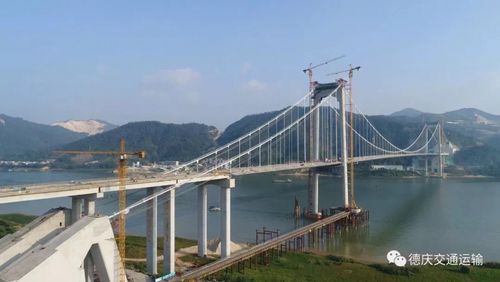 怀阳高速西江特大桥  汕湛高速肇庆段控制性工程德庆西江特大桥完成