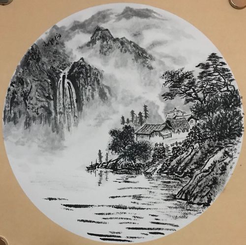 一卷诗书入画来 几多闲情山水间.