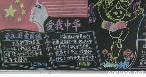 爱国黑板报【二】