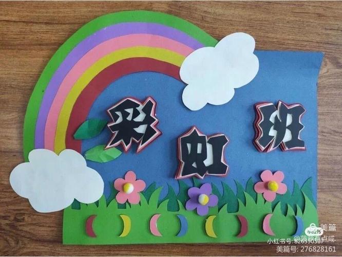 小二班|我们的彩虹班牌