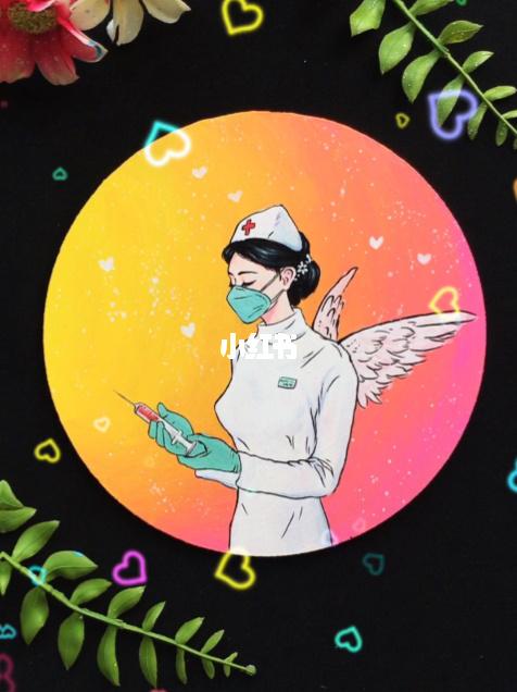 致敬我们可爱的白衣天使_画画_手绘_文化_绘画