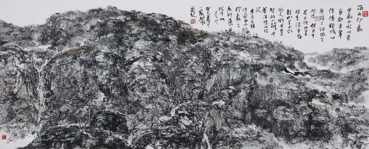 赵一农国画作品