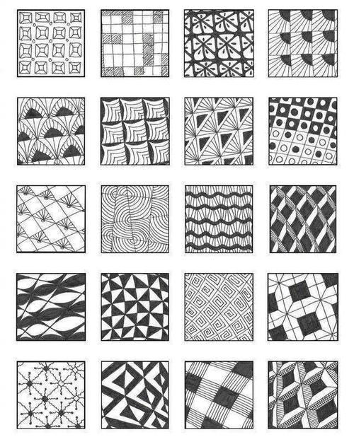 少儿线描画基础知识,会了线条组合不在发愁画线描作品