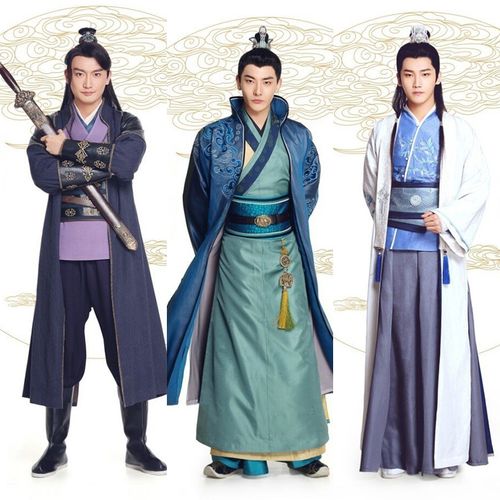影视古装双世宠妃同款古装男武侠古装侠客服王爷古装男剑客侍卫服