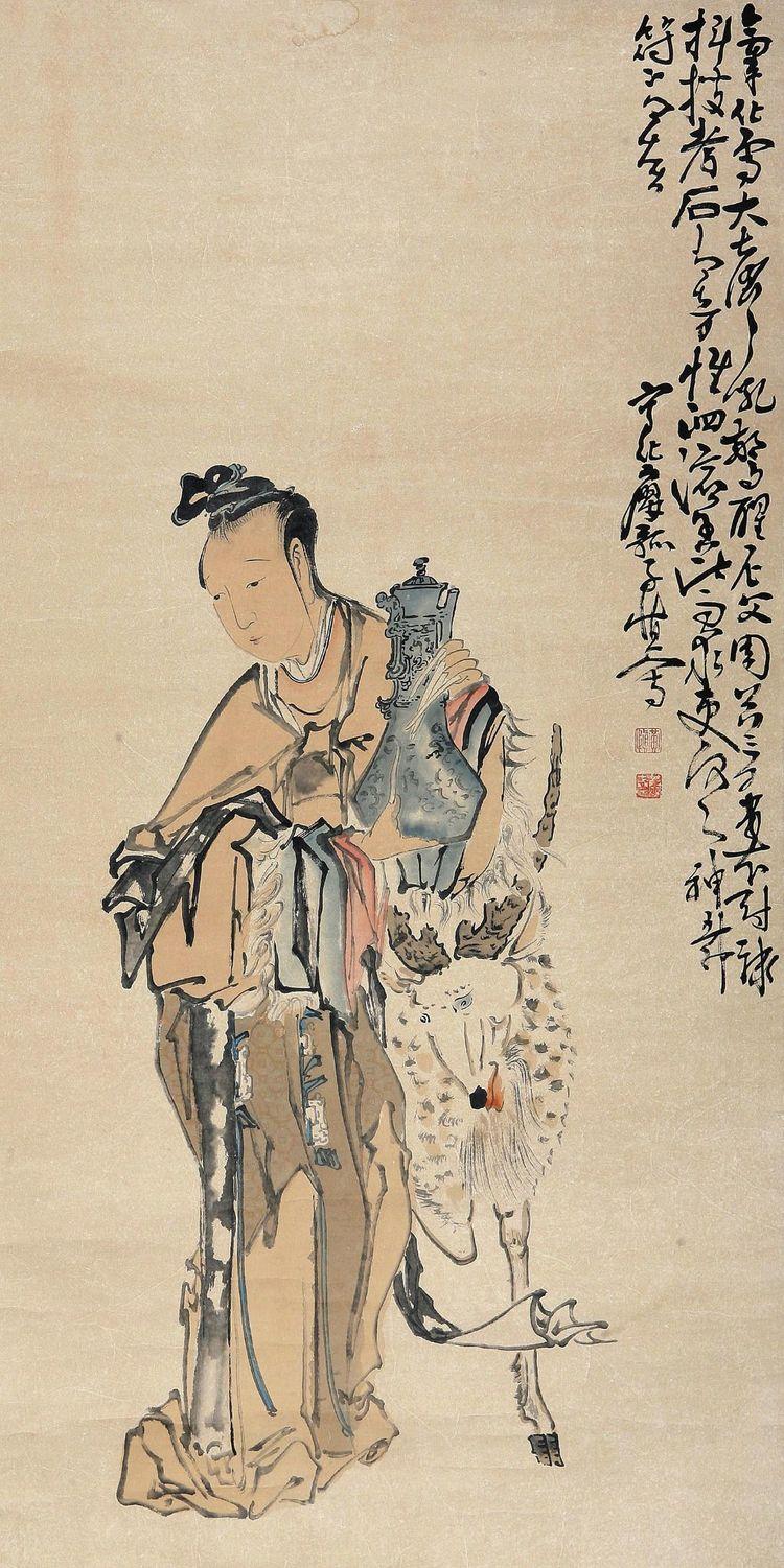 清代杰出画家黄慎人物画作品欣赏