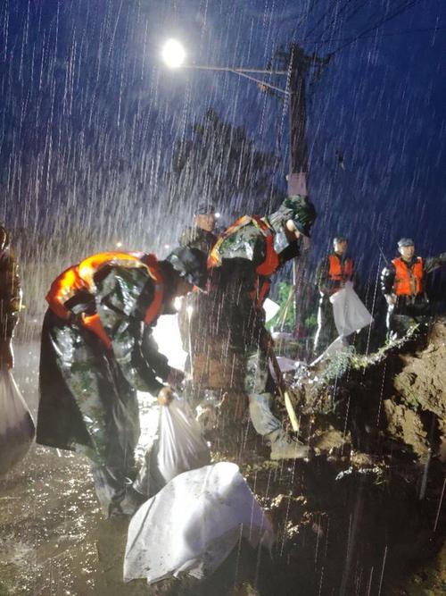 河南多地汛情严峻,解放军和武警部队抢险救灾实录