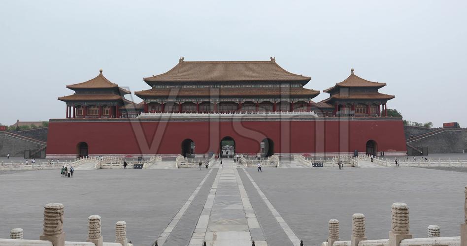 故宫太和门角度午门【4k原创】_4096x2160_高清视频