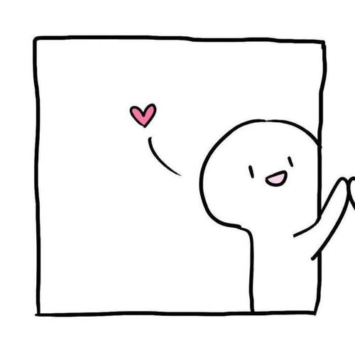 小白人/小白人情头/简约情头/搞笑情头/创意情头/简笔画情头/情头