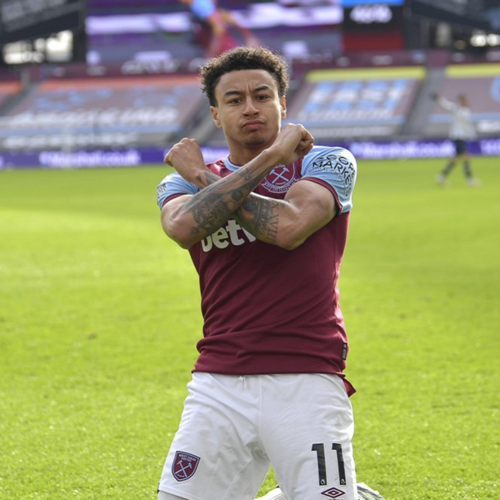 20-21赛季西汉姆联主场新款球衣11号林加德足球服上衣印号西汉姆