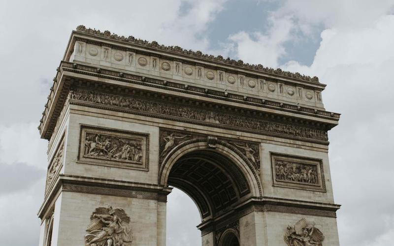 凯旋门著名建筑风景,高清图片,建筑壁纸-回车桌面