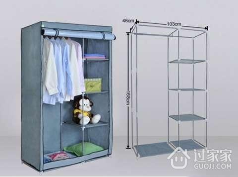 布衣柜安装小方法