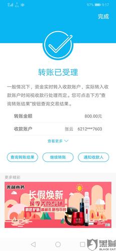 我就用手机银行转账办理了个会员588转账成功要截图发给他说帮我处理