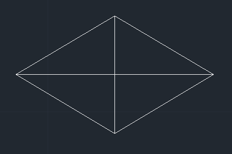 cad里画正菱形,每条边的尺寸怎么都不一样,标注起来总