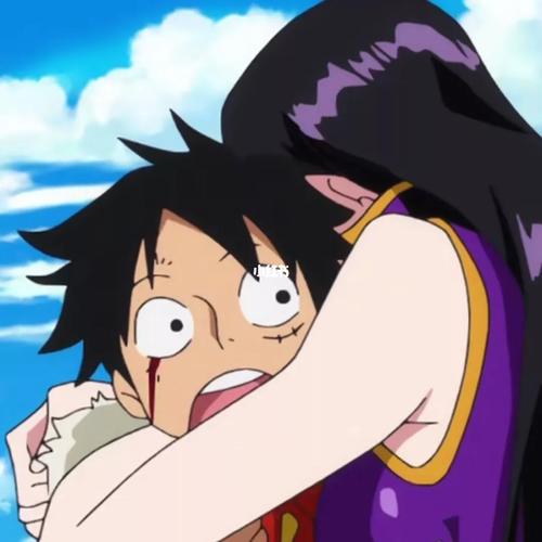 海贼王漫画cp头像/路飞cp女帝_海贼王_女帝_漫画_头像