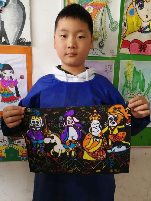 艺术创想班动漫作品《西游记》
