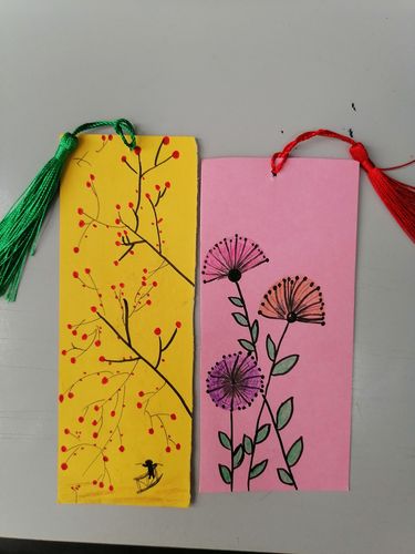 【王世疃小学】爱上读书,从一枚精美的书签开始