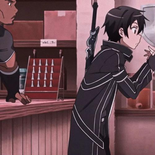 《刀剑神域》桐谷和人和结城明日奈,我的命是你的,情头 动漫头像壁纸