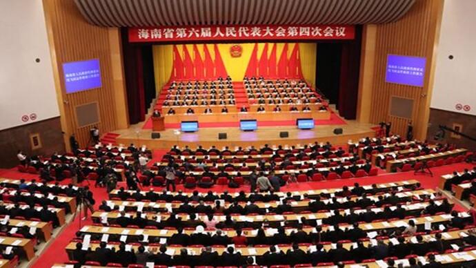 昌江代表团向海南省六届人大四次会议递交20件建议
