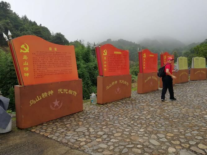 漳州康桥党支部党员到乌山红色革命基地参观学习.