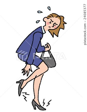 插图素材: 我的脚趾疼了 查看全部