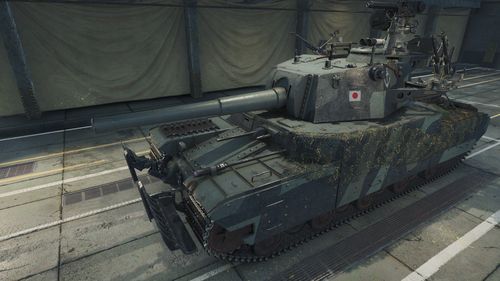 坦克世界日本五式重战3d风格怪兽