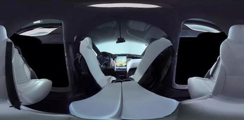 vr看车特斯拉modelx沉浸式宣传片