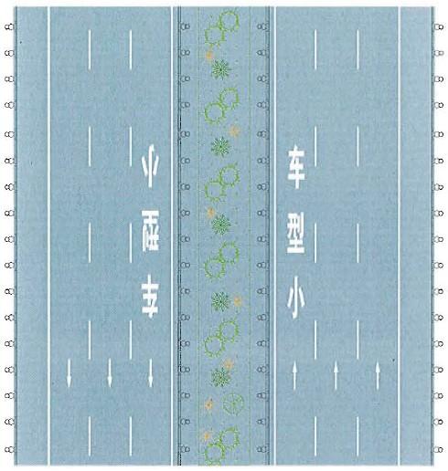 小型车专用车道线