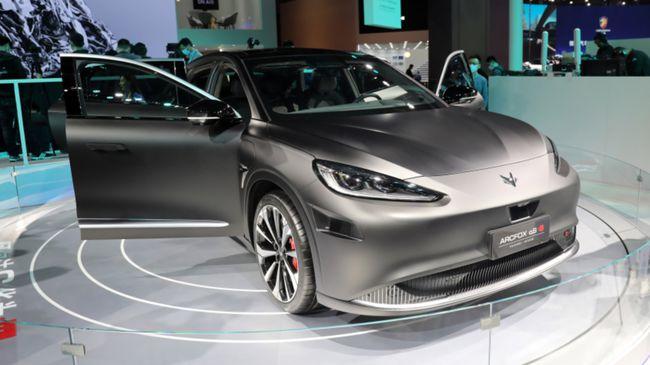 2021上海车展 极狐阿尔法s 华为 hi版亮相