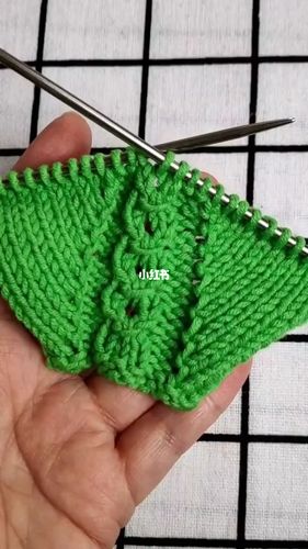 铜钱花从上往下编织两边加针教程_教程_编织_兴趣爱好