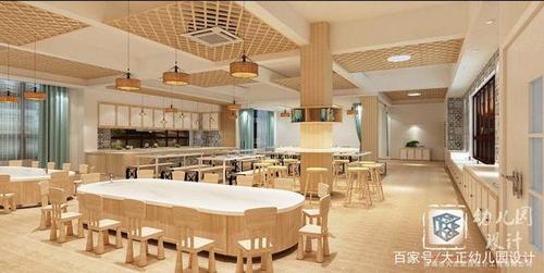 幼儿园餐厅设计:给孩子一个好好吃饭的地方