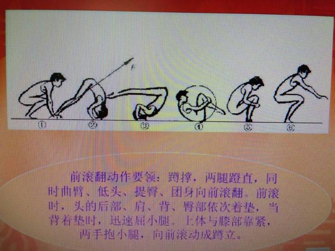 前滚翻的动作要领
