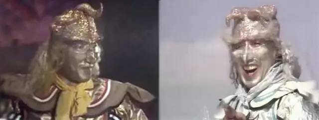 是的,早在1986版的西游记里面"金角大王" 和 "银角大王"就是实体特效!