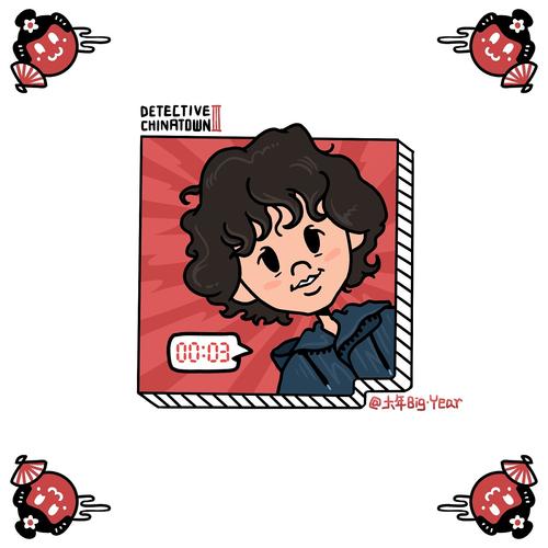 《唐人街探案3》超豪华阵容卡通漫画