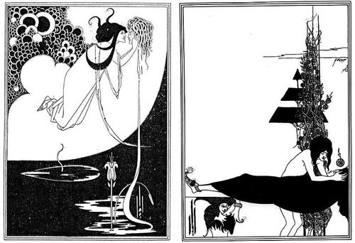 比亚兹莱.《莎乐美》插图