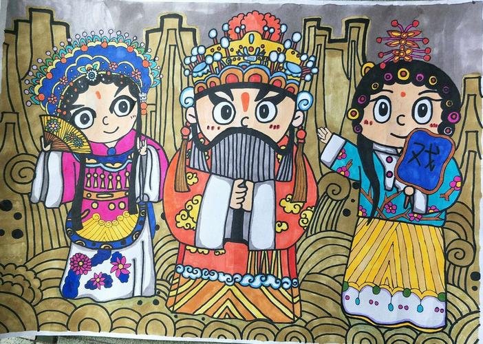 六(3)班曾钰《我爱粤剧》