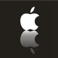 苹果标志头像 手机品牌apple logo头像图片【点击鼠标右键下载】