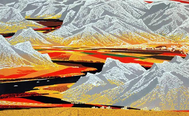 【版画】陈玉平的丝网版画