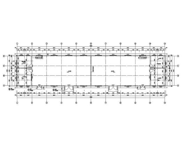 某物流仓库混凝土结构设计施工图(cad)
