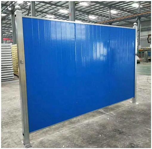 泡沫彩钢围挡工地夹芯挡板围栏铁皮瓦护栏施工市政工程钢结构p