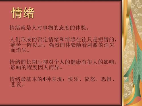 青少年的情绪管理ppt