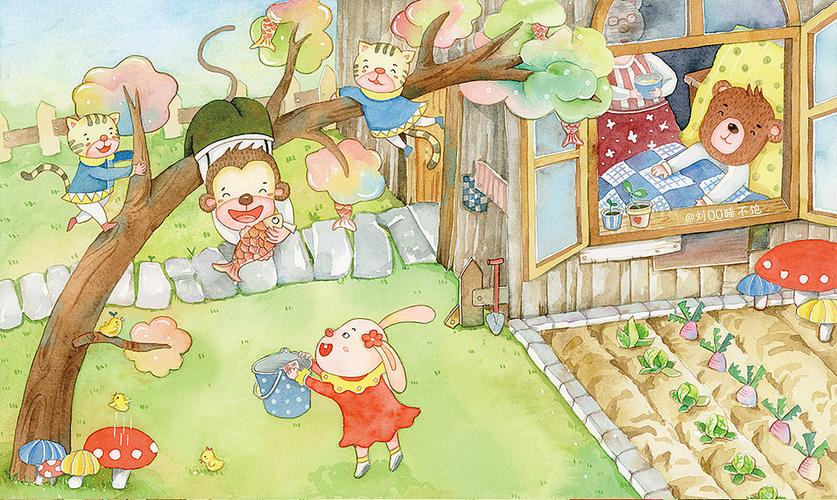 小黑熊与许愿精灵